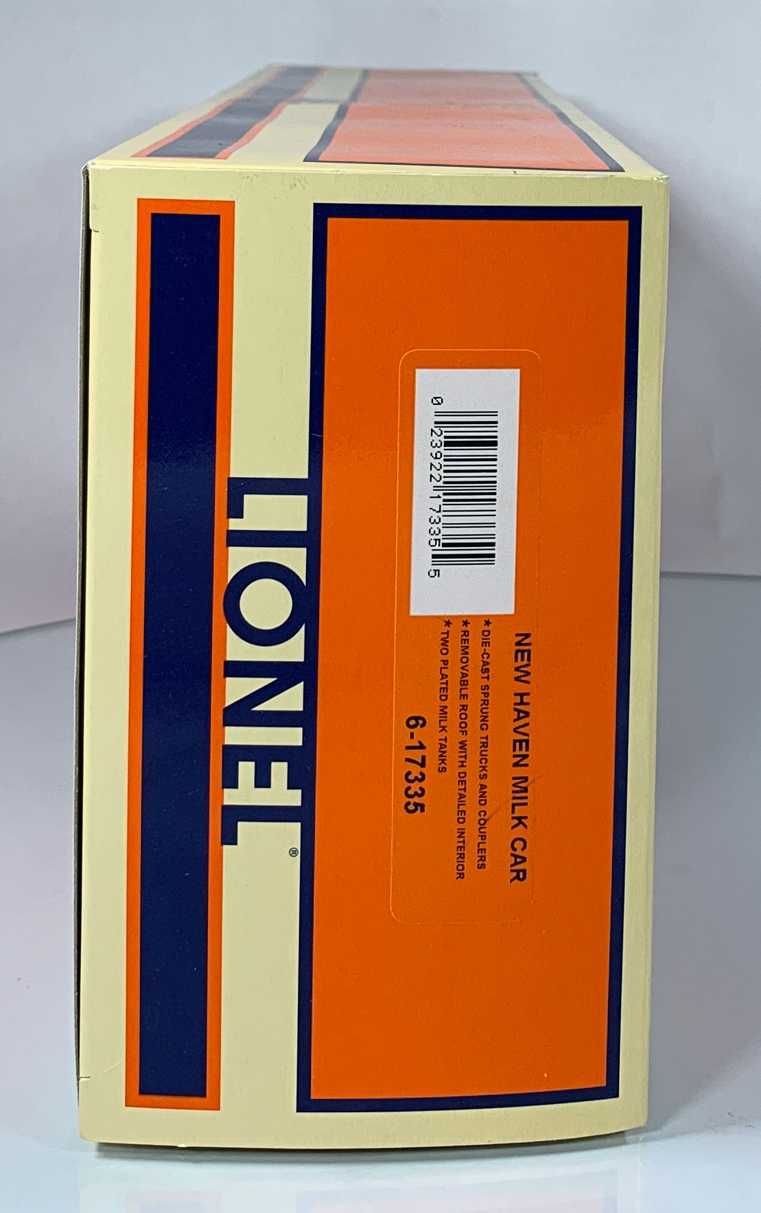 LIONEL • O GAUGE • 2002 New Haven Dairy Milk Car 6-17335 • NEW OLD STOCK