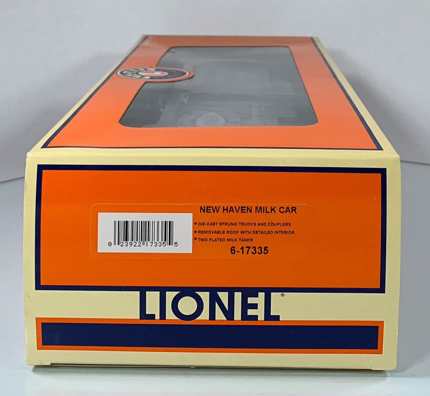 LIONEL • O GAUGE • 2002 New Haven Dairy Milk Car 6-17335 • NEW OLD STOCK
