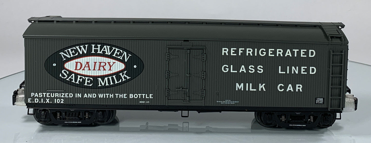LIONEL • O GAUGE • 2002 New Haven Dairy Milk Car 6-17335 • NEW OLD STOCK