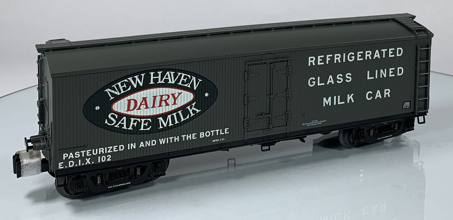 LIONEL • O GAUGE • 2002 New Haven Dairy Milk Car 6-17335 • NEW OLD STOCK