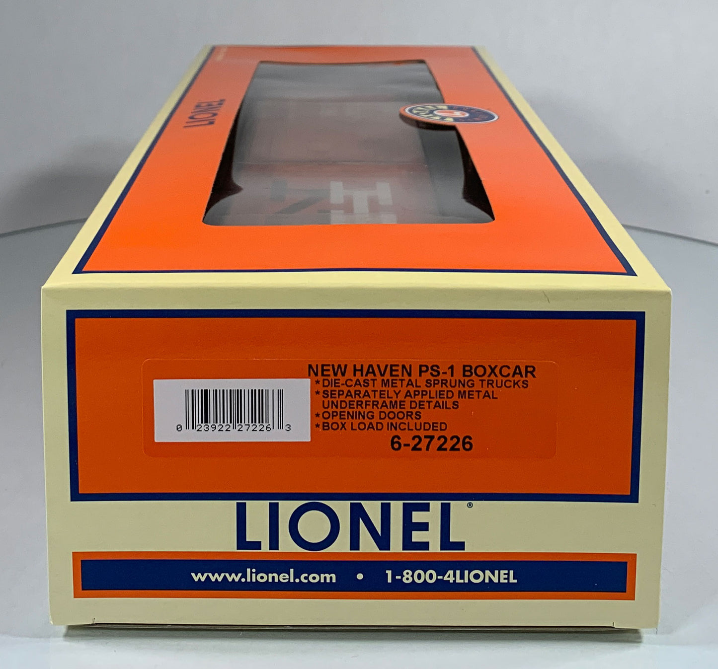 LIONEL • O GAUGE • 2007 New Haven PS-1 Boxcar 6-27226 • NEW OLD STOCK