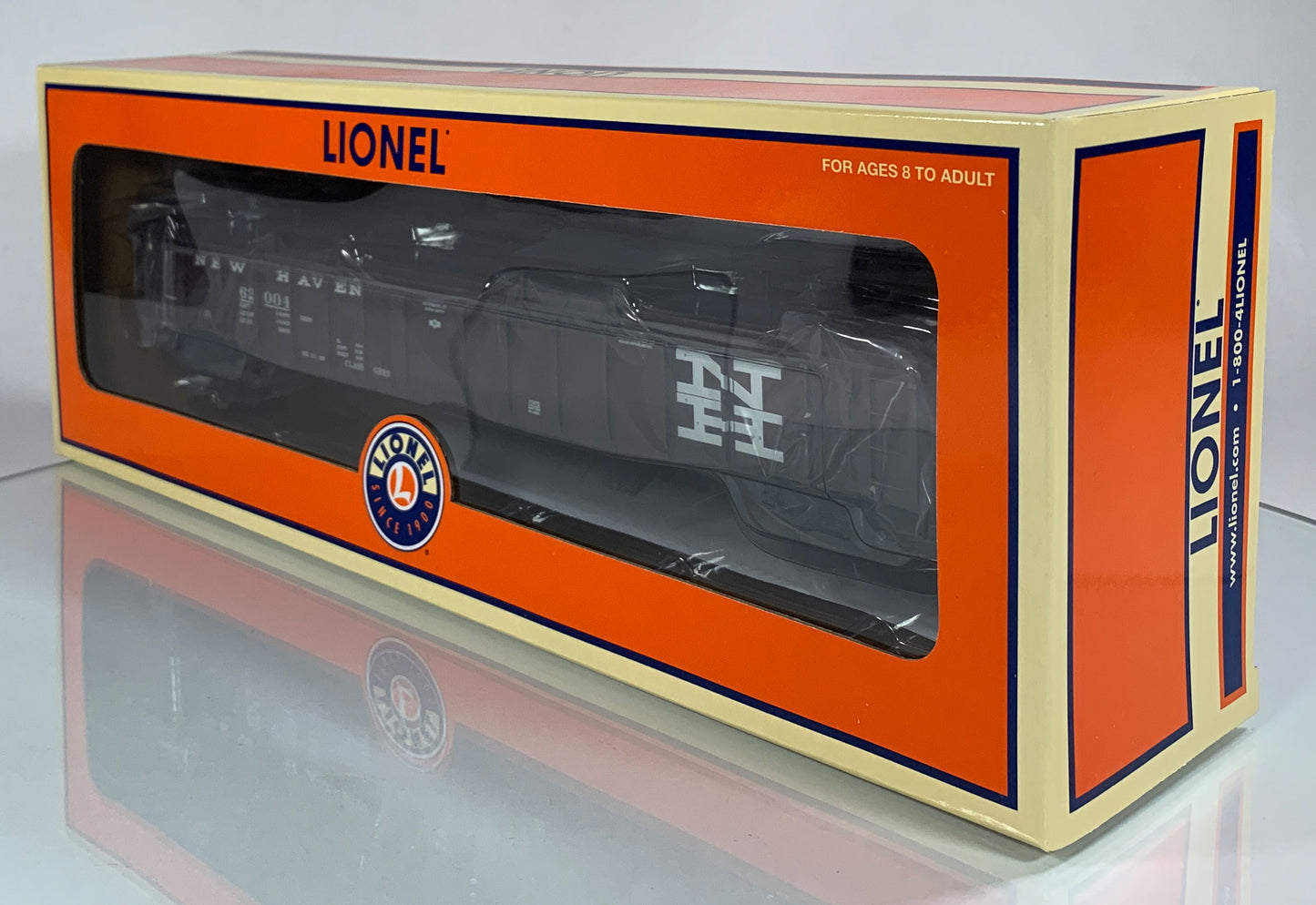 LIONEL • O GAUGE • 2005 New Haven PS-5 Gondola w Covers 6-17472 • NEW OLD STOCK
