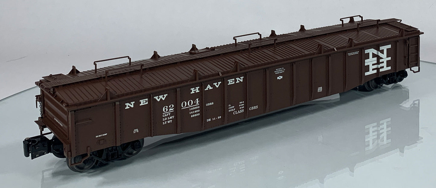 LIONEL • O GAUGE • 2005 New Haven PS-5 Gondola w Covers 6-17472 • NEW OLD STOCK
