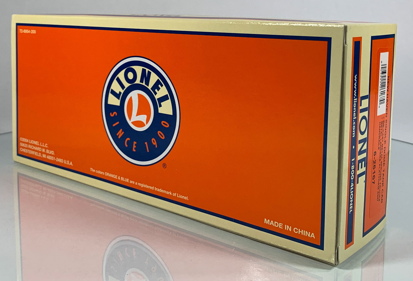 LIONEL • O GAUGE • 2005 New Haven Single Dome Tank Car 6-26167 • NEW OLD STOCK