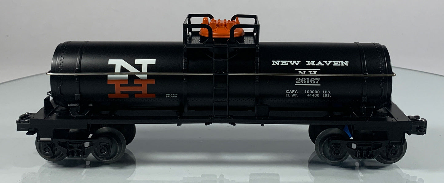 LIONEL • O GAUGE • 2005 New Haven Single Dome Tank Car 6-26167 • NEW OLD STOCK