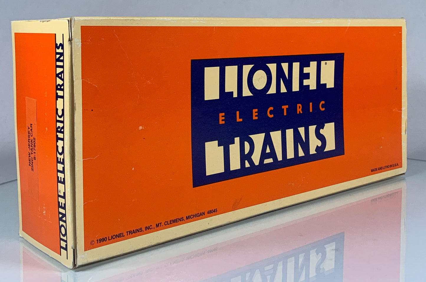 LIONEL • O GAUGE • 1991 New Jersey Zinc Tank Car 6-17902 • NEW OLD STOCK