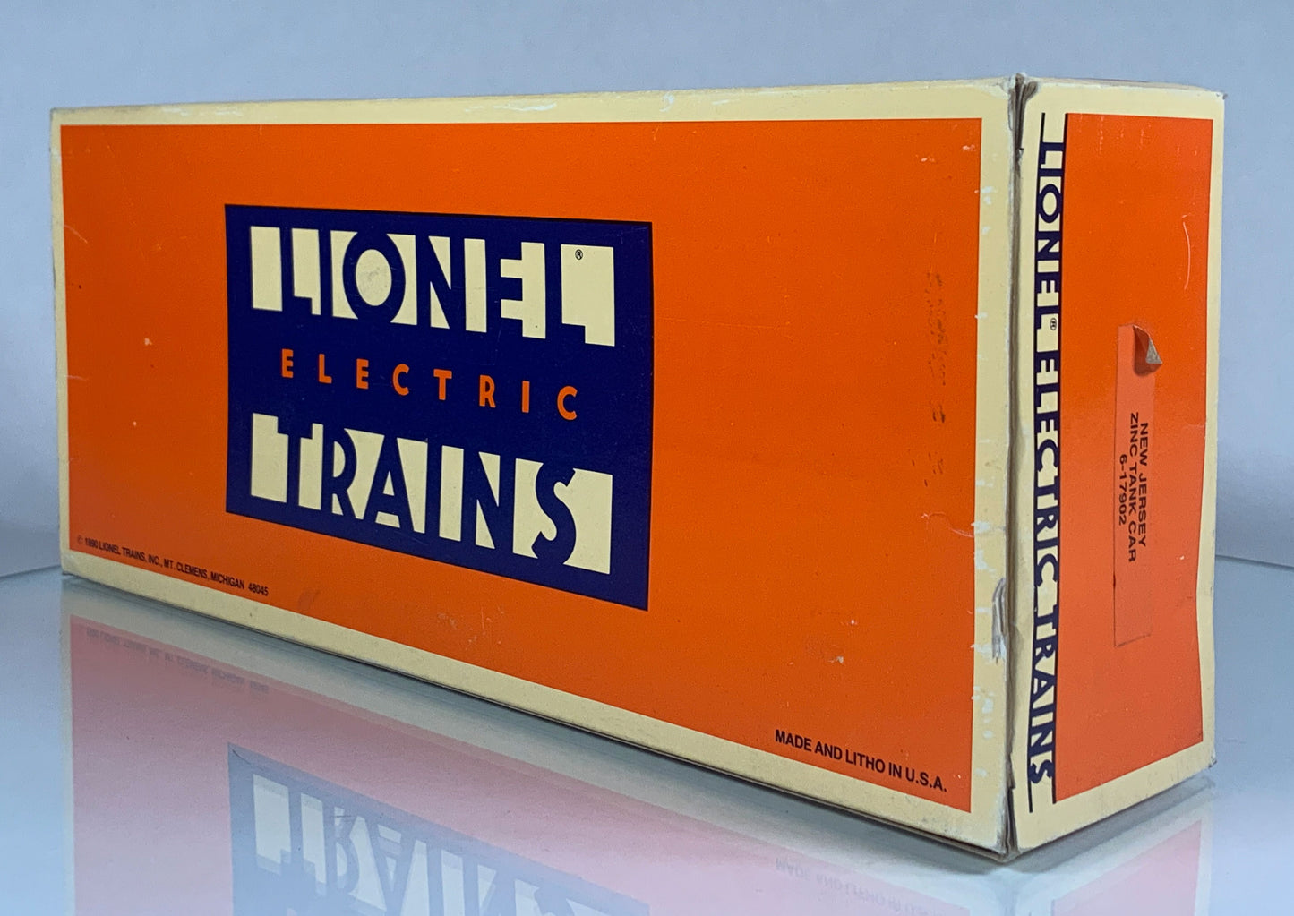 LIONEL • O GAUGE • 1991 New Jersey Zinc Tank Car 6-17902 • NEW OLD STOCK