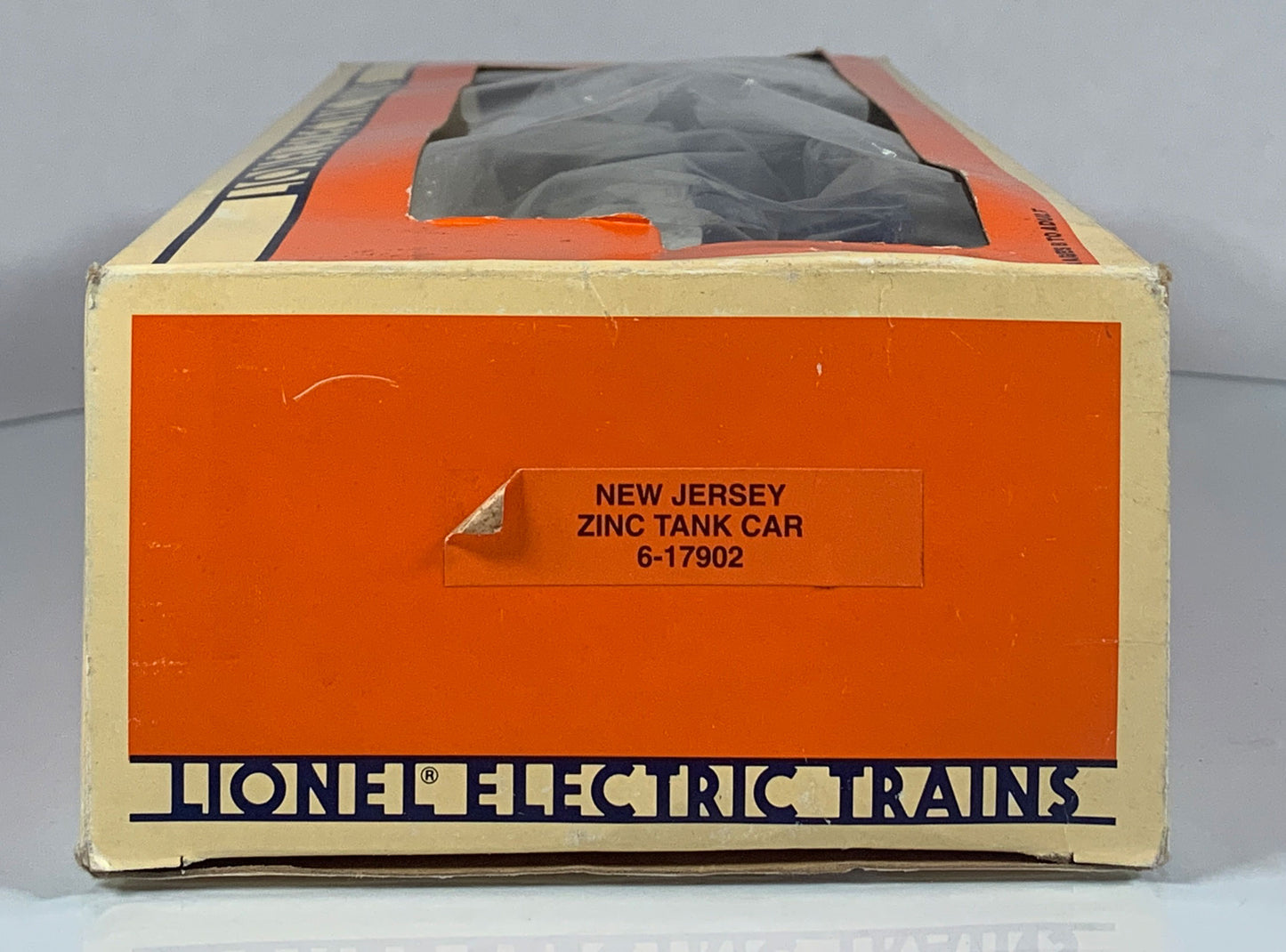 LIONEL • O GAUGE • 1991 New Jersey Zinc Tank Car 6-17902 • NEW OLD STOCK