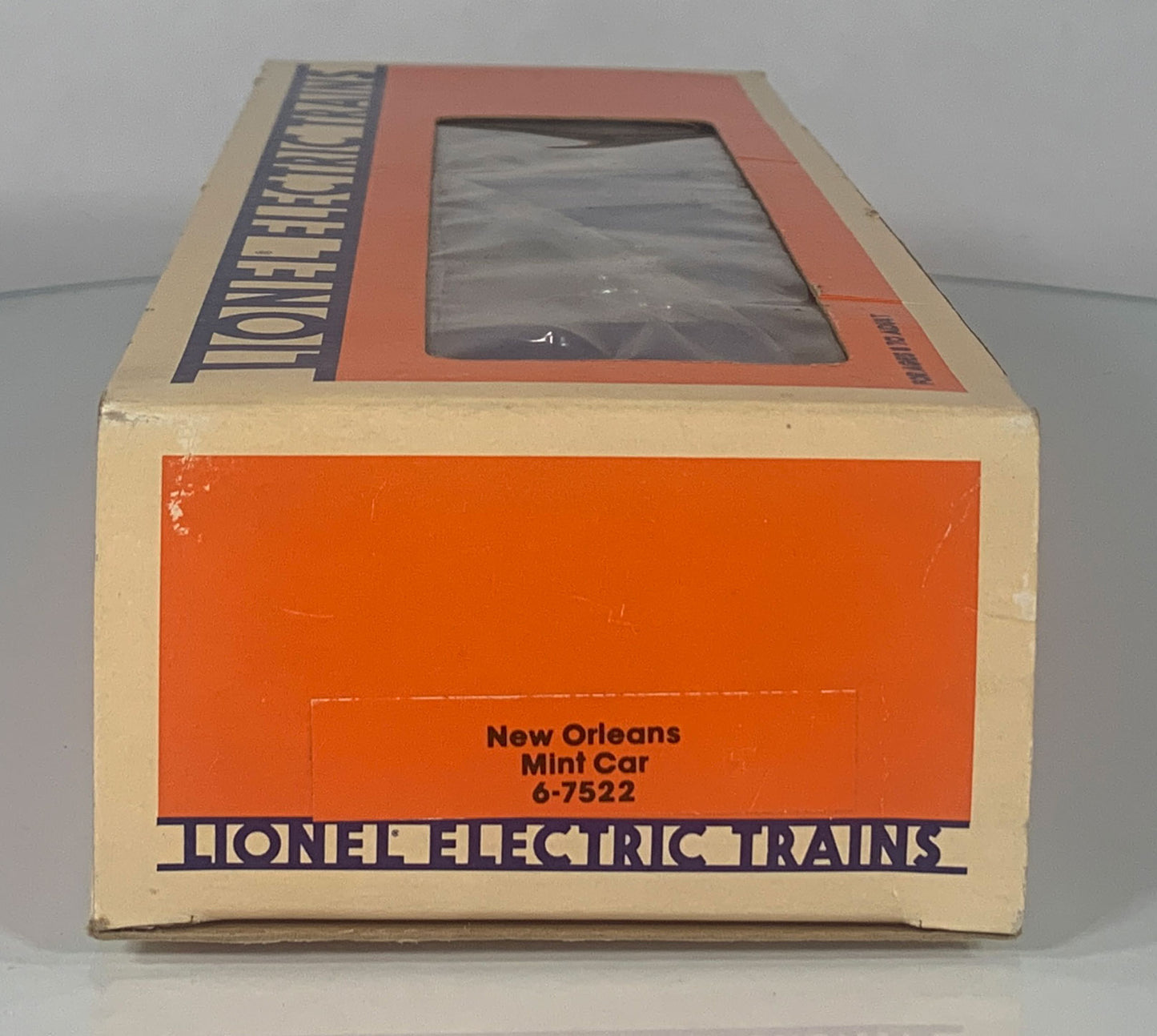 LIONEL • O GAUGE • 1984 New Orleans Mint Car 6-7522 • NEW OLD STOCK