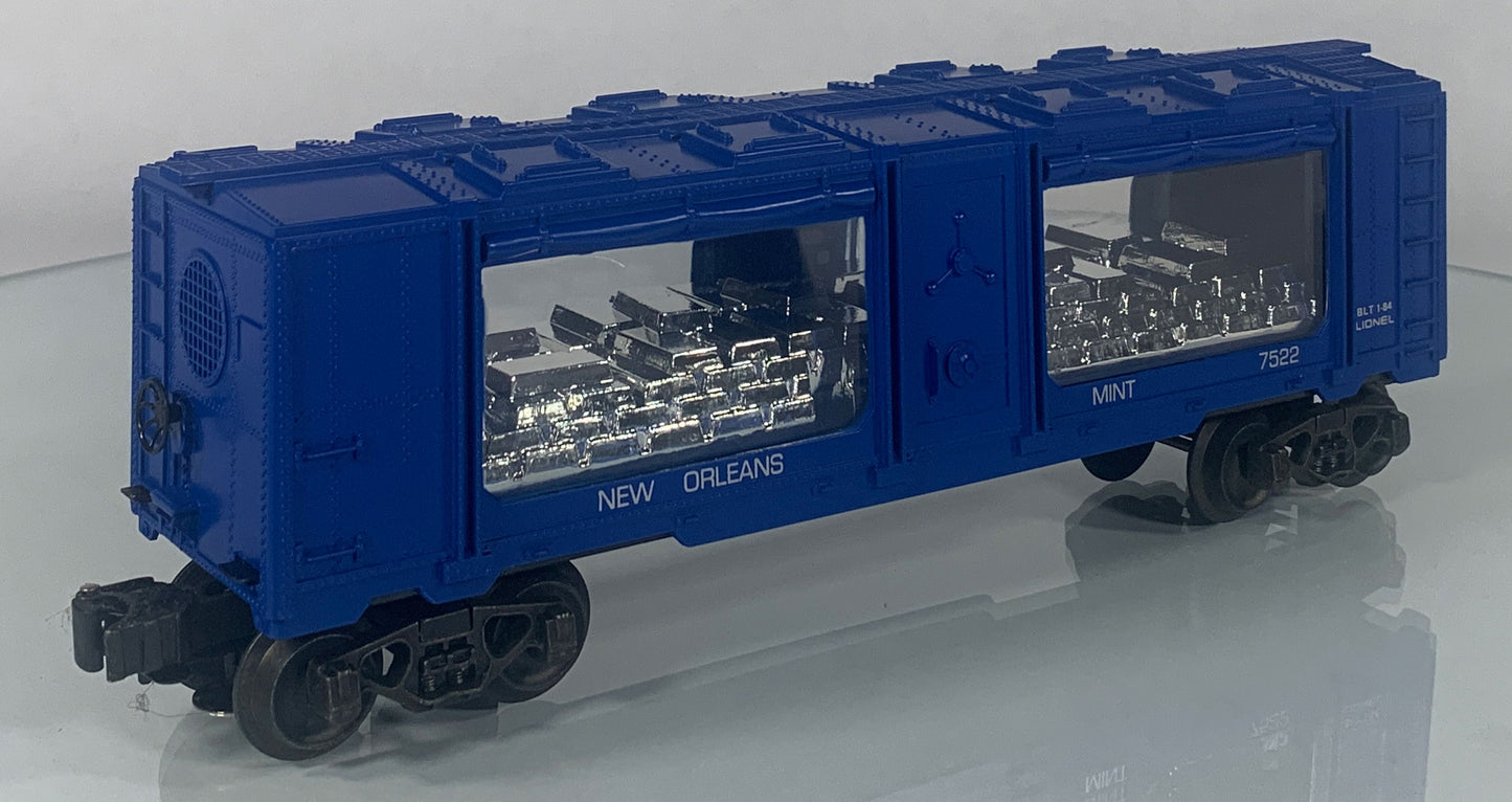 LIONEL • O GAUGE • 1984 New Orleans Mint Car 6-7522 • NEW OLD STOCK