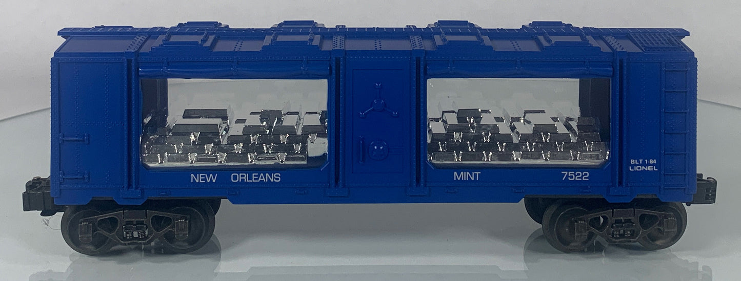 LIONEL • O GAUGE • 1984 New Orleans Mint Car 6-7522 • NEW OLD STOCK