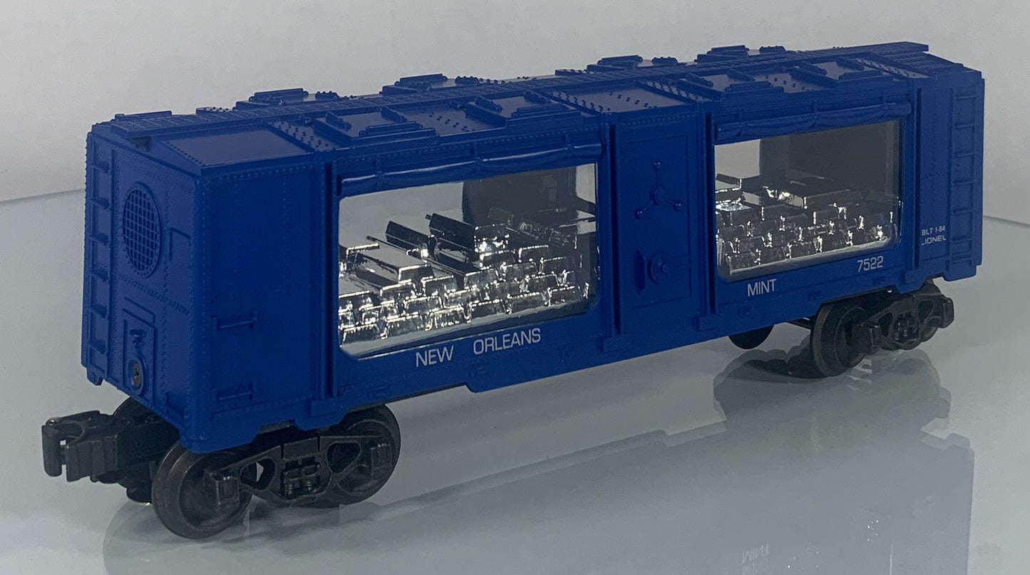 LIONEL • O GAUGE • 1984 New Orleans Mint Car 6-7522 • NEW OLD STOCK