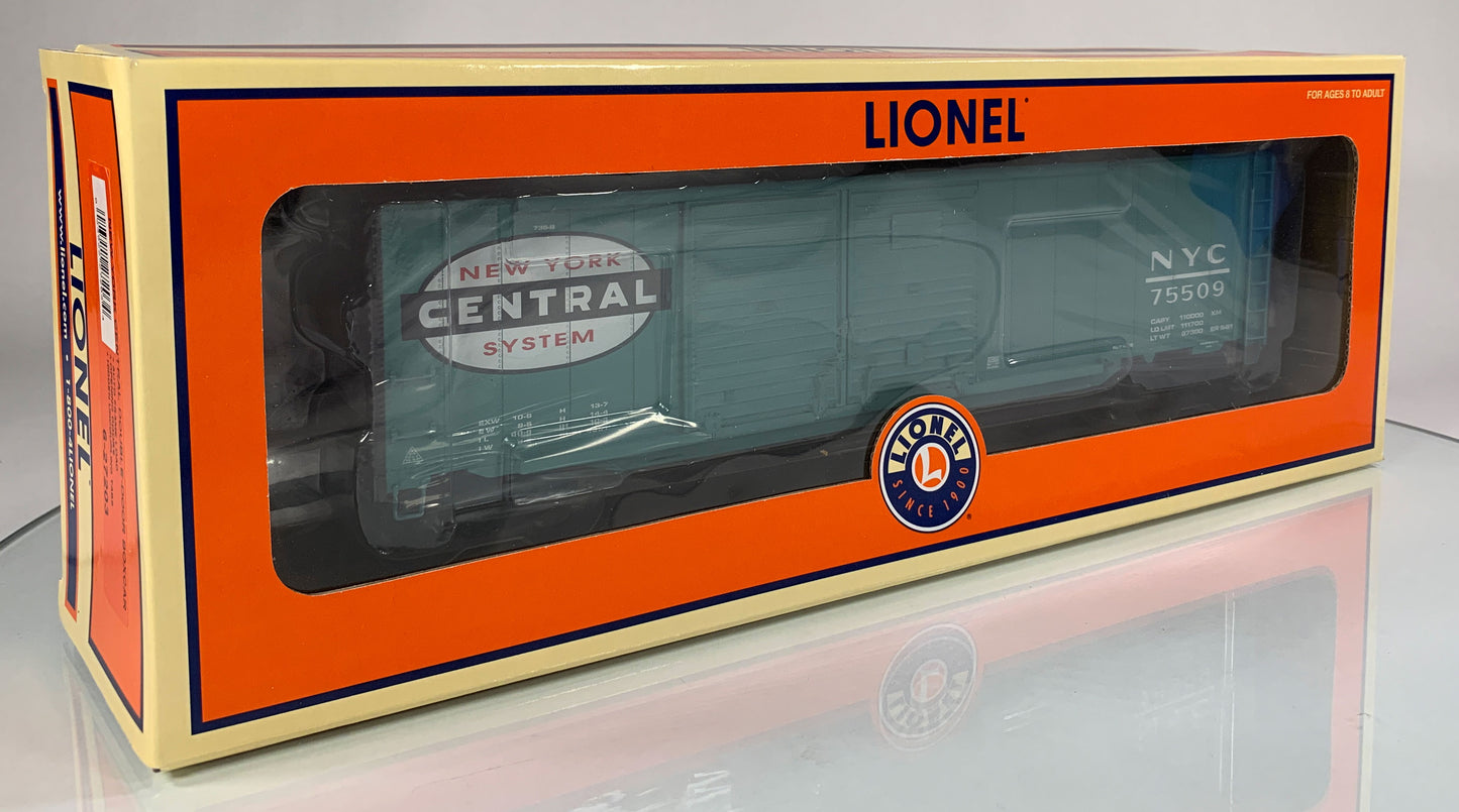 LIONEL • STD O GAUGE • 2005 New York Central Double Door Boxcar 6-27203 • NEW OLD STOCK