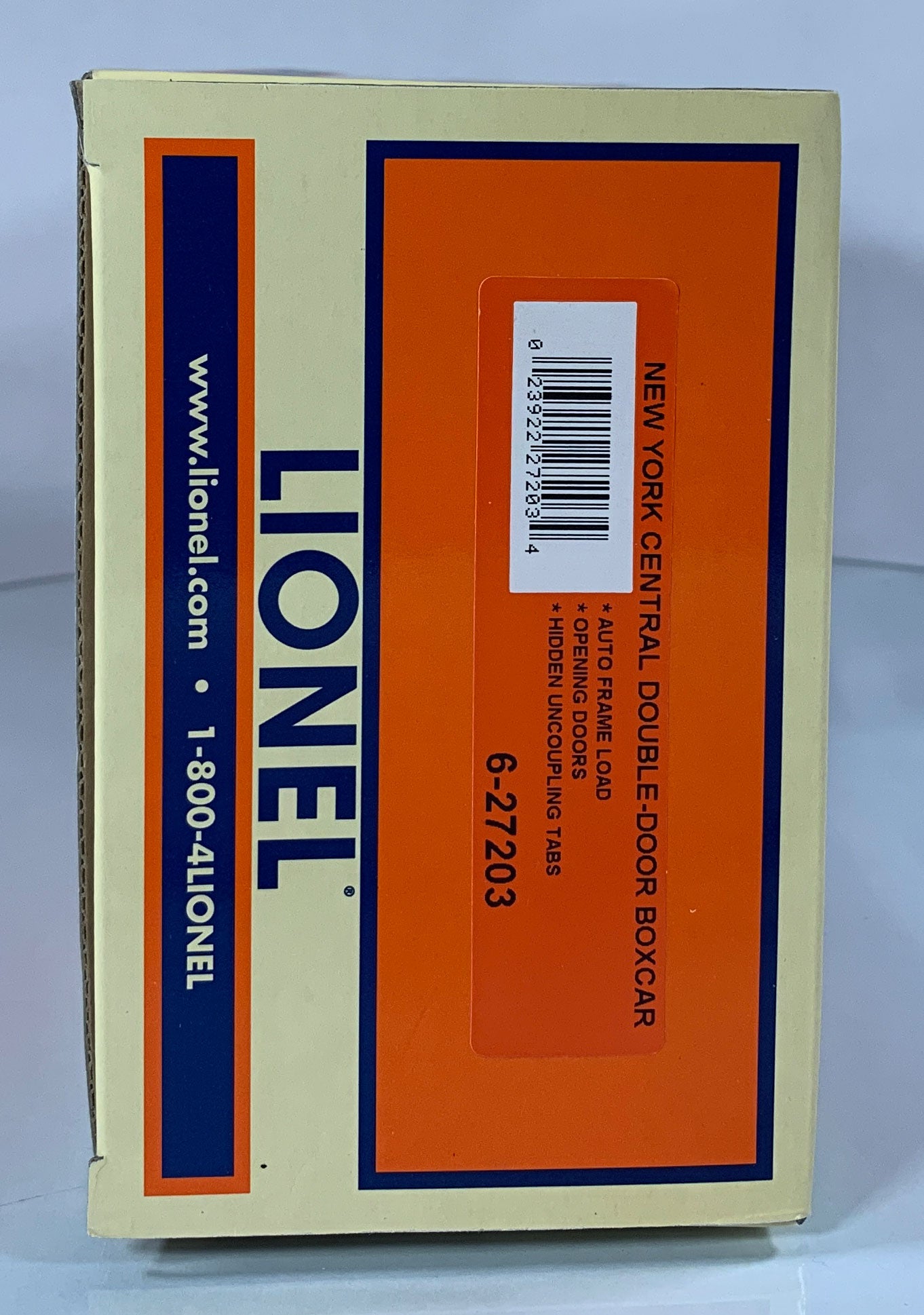 LIONEL • STD O GAUGE • 2005 New York Central Double Door Boxcar 6-27203 • NEW OLD STOCK