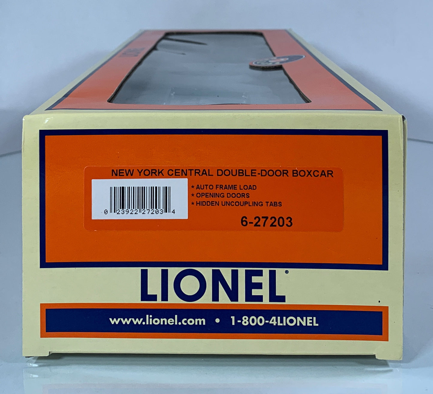 LIONEL • STD O GAUGE • 2005 New York Central Double Door Boxcar 6-27203 • NEW OLD STOCK