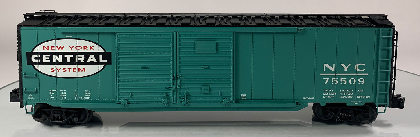 LIONEL • STD O GAUGE • 2005 New York Central Double Door Boxcar 6-27203 • NEW OLD STOCK