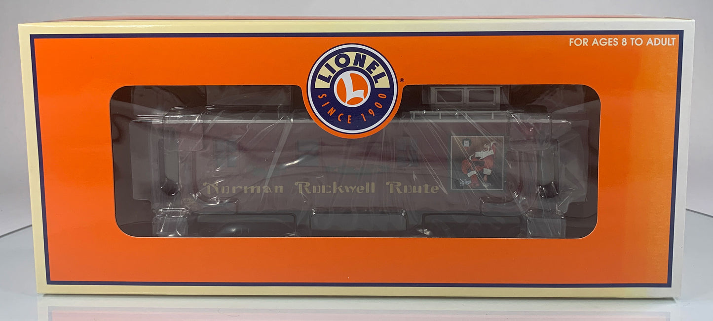 LIONEL • STD O GAUGE • 2003 Norman Rockwell Illuminated Caboose 6-17657 • NEW OLD STOCK