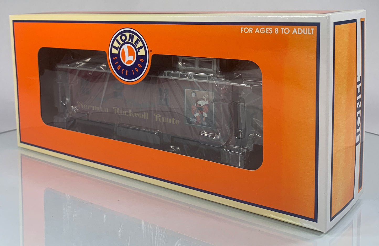 LIONEL • STD O GAUGE • 2003 Norman Rockwell Illuminated Caboose 6-17657 • NEW OLD STOCK