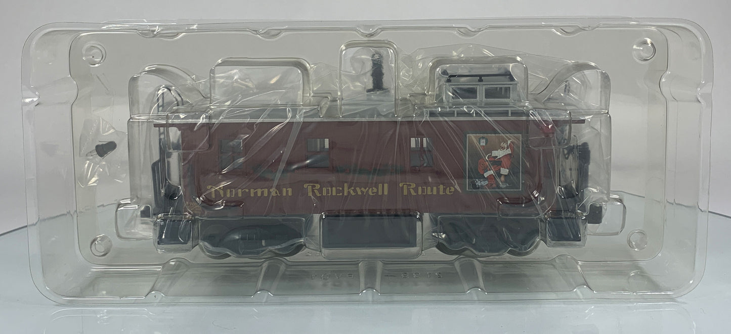 LIONEL • STD O GAUGE • 2003 Norman Rockwell Illuminated Caboose 6-17657 • NEW OLD STOCK