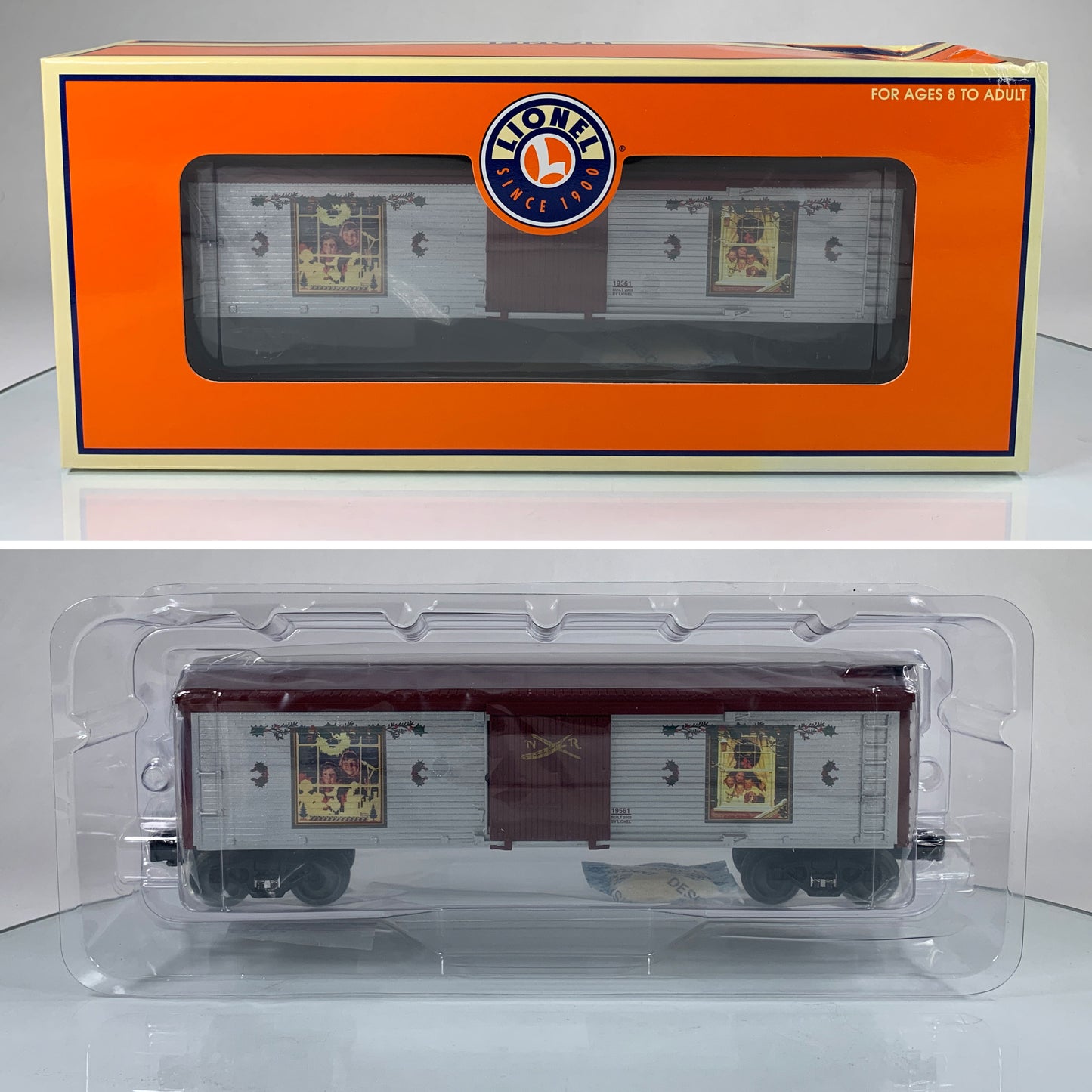 LIONEL • O GAUGE • 2003 Norman Rockwell Reefer 6-19561 • NEW OLD STOCK