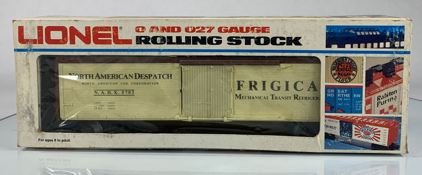LIONEL • O GAUGE • 1981 North American Despatch Reefer 6-5703 • NEW OLD STOCK