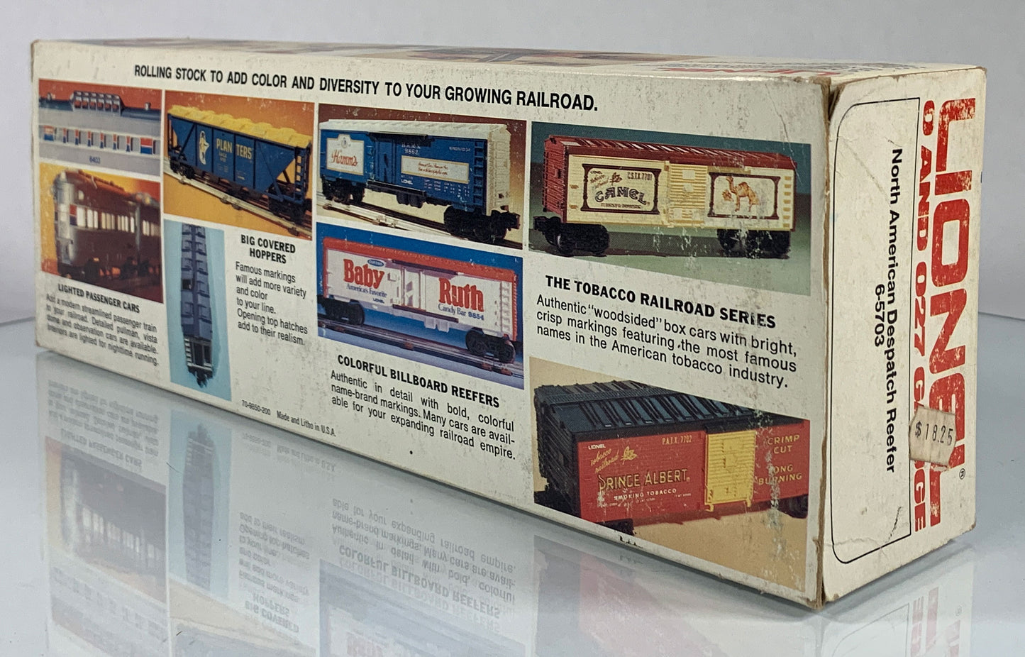 LIONEL • O GAUGE • 1981 North American Despatch Reefer 6-5703 • NEW OLD STOCK