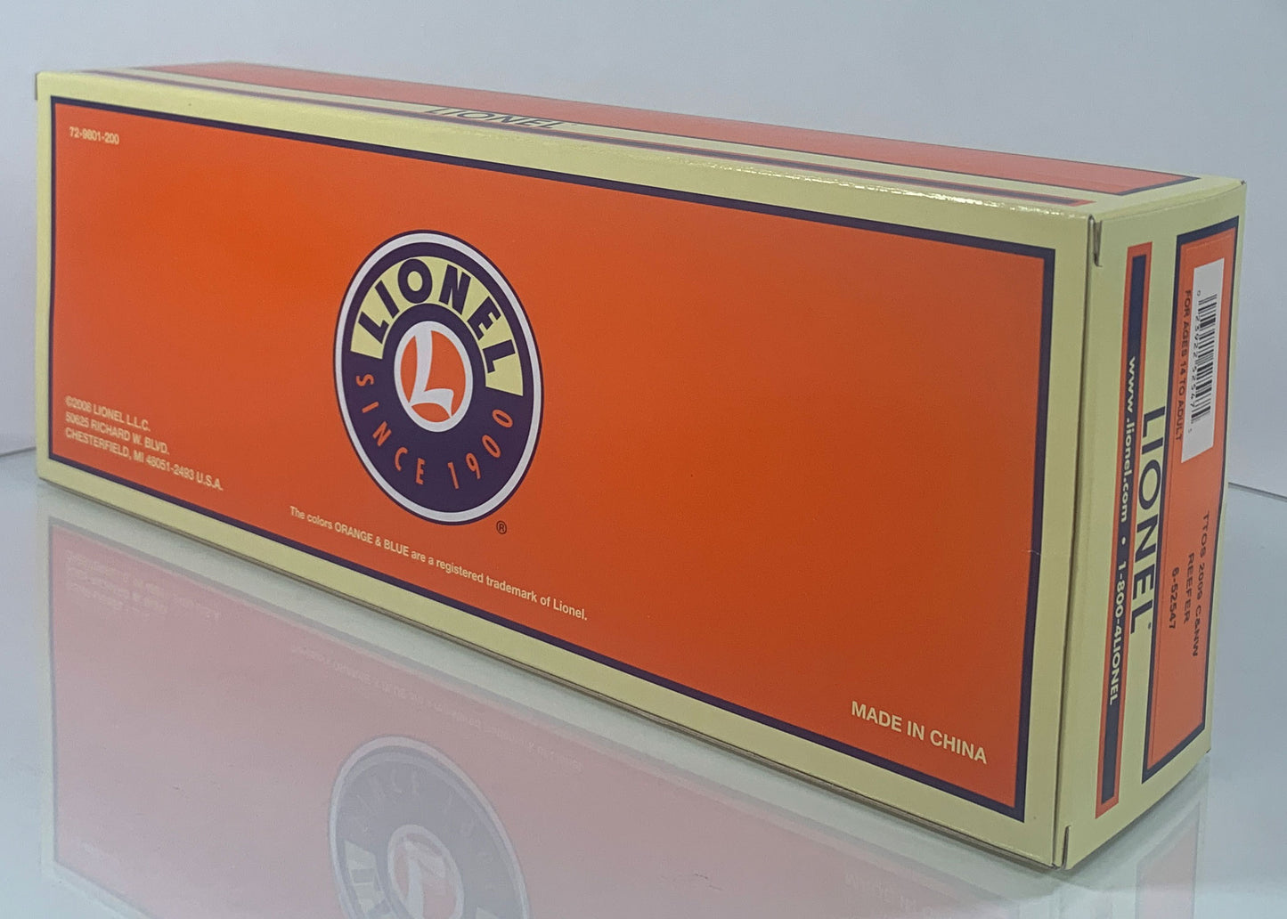 LIONEL • O GAUGE • TTOS 2009 Chicago & Northwestern Reefer 6-52547 • NEW OLD STOCK