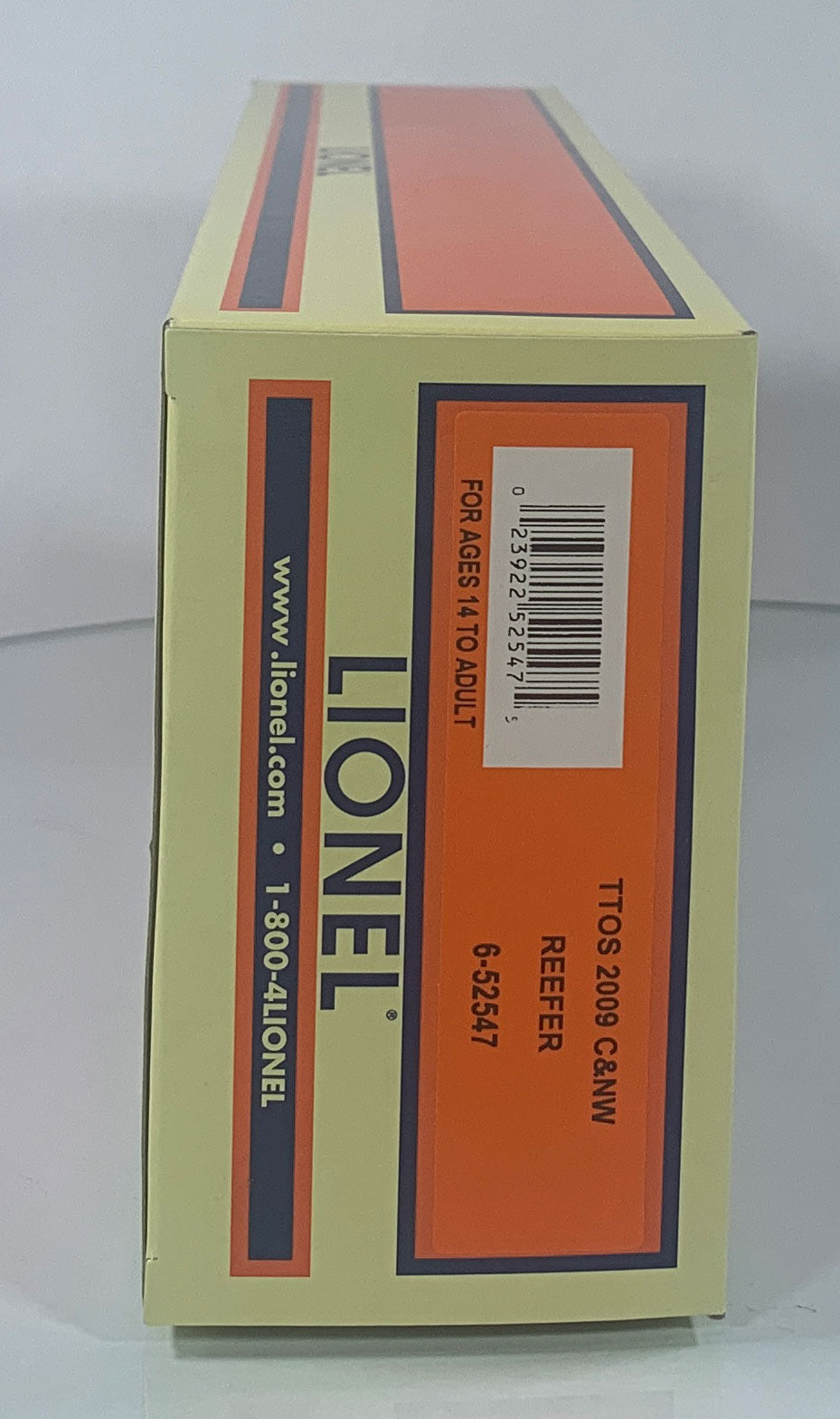 LIONEL • O GAUGE • TTOS 2009 Chicago & Northwestern Reefer 6-52547 • NEW OLD STOCK