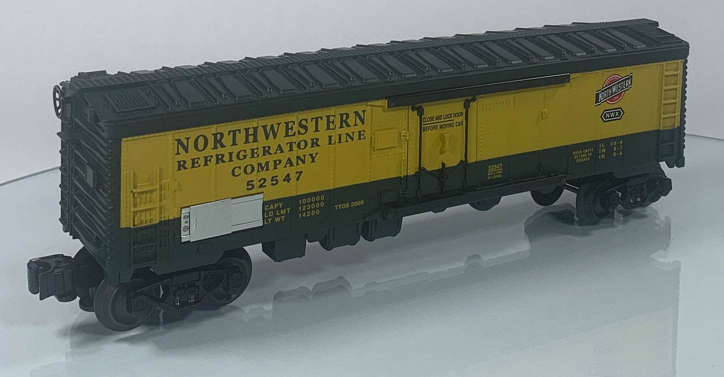 LIONEL • O GAUGE • TTOS 2009 Chicago & Northwestern Reefer 6-52547 • NEW OLD STOCK