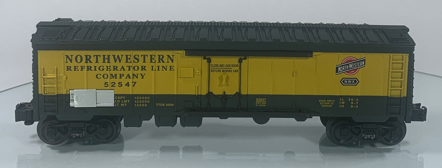 LIONEL • O GAUGE • TTOS 2009 Chicago & Northwestern Reefer 6-52547 • NEW OLD STOCK