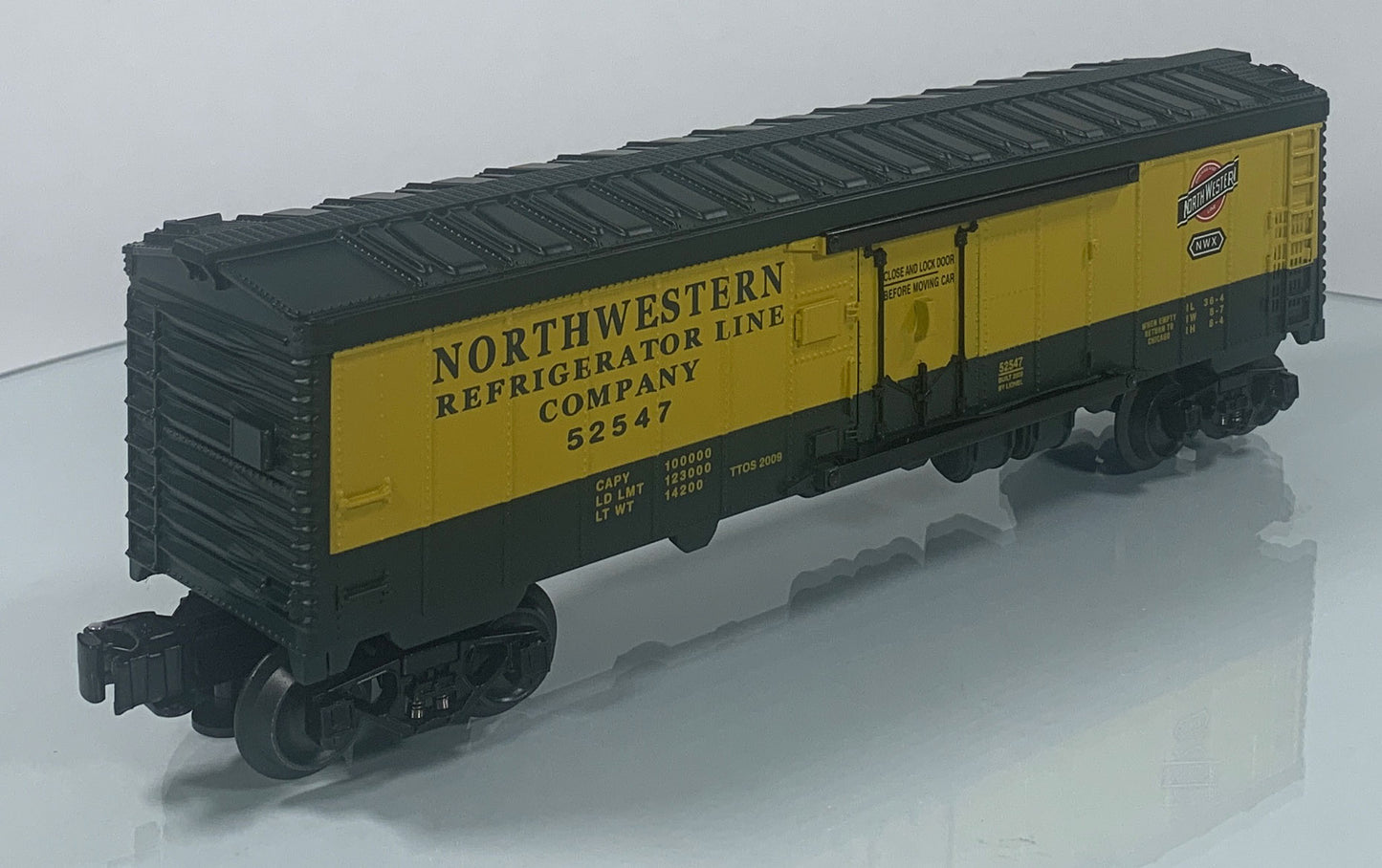 LIONEL • O GAUGE • TTOS 2009 Chicago & Northwestern Reefer 6-52547 • NEW OLD STOCK