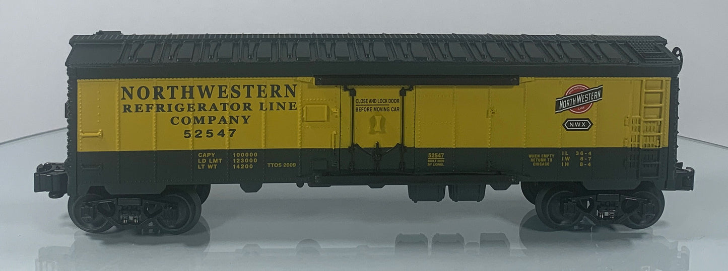LIONEL • O GAUGE • TTOS 2009 Chicago & Northwestern Reefer 6-52547 • NEW OLD STOCK