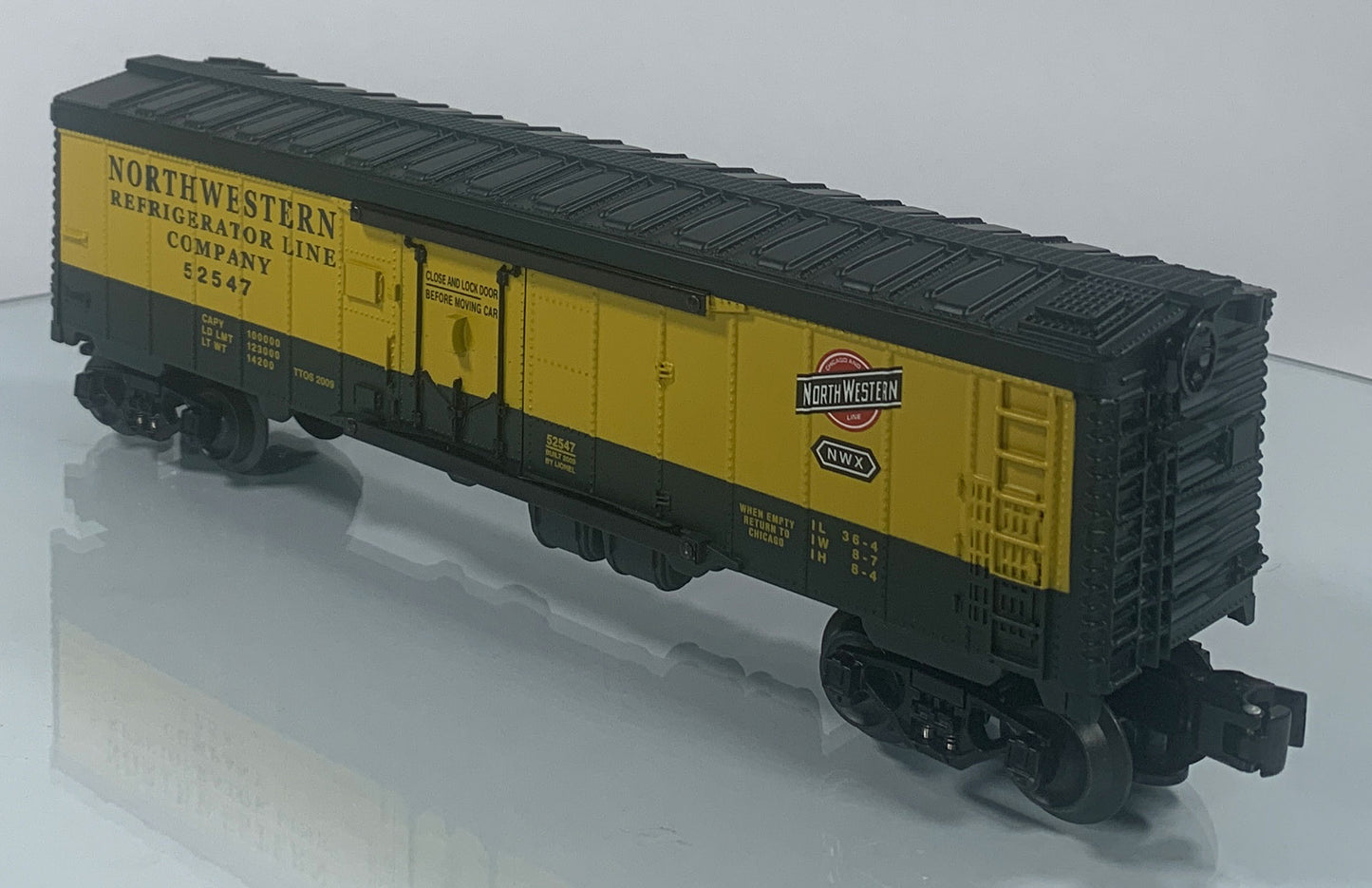 LIONEL • O GAUGE • TTOS 2009 Chicago & Northwestern Reefer 6-52547 • NEW OLD STOCK