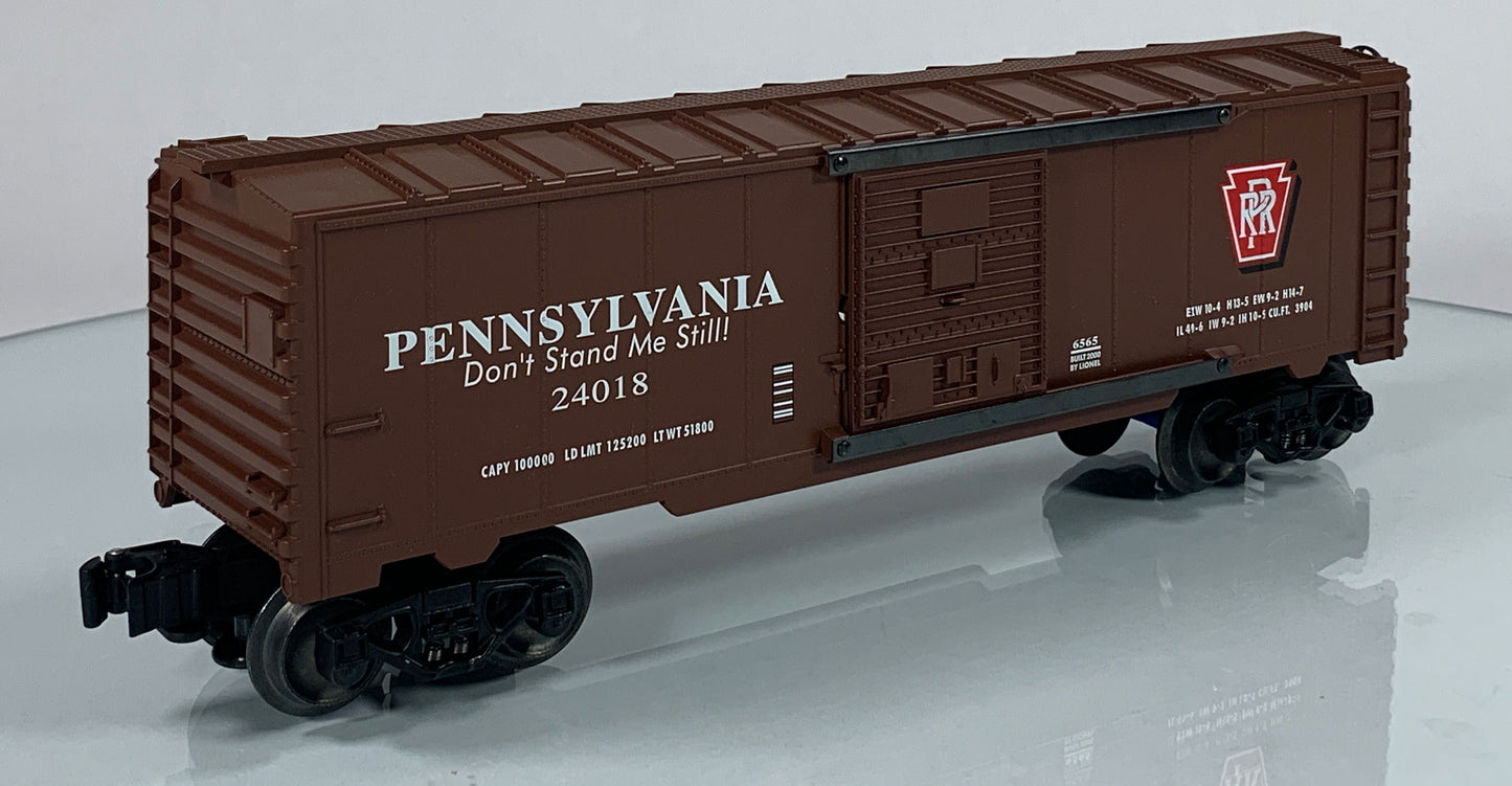 LIONEL • O GAUGE • 2000 Pennsylvania Boxcar 6-29295 • NEW OLD STOCK