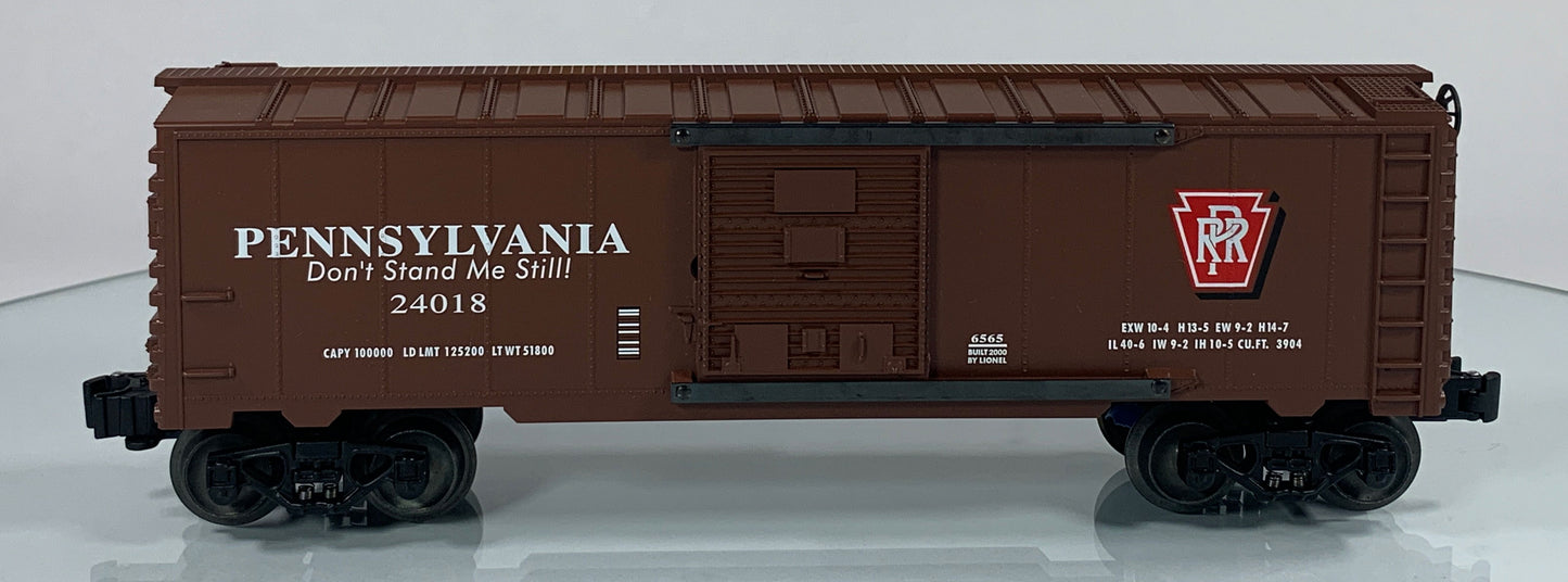 LIONEL • O GAUGE • 2000 Pennsylvania Boxcar 6-29295 • NEW OLD STOCK