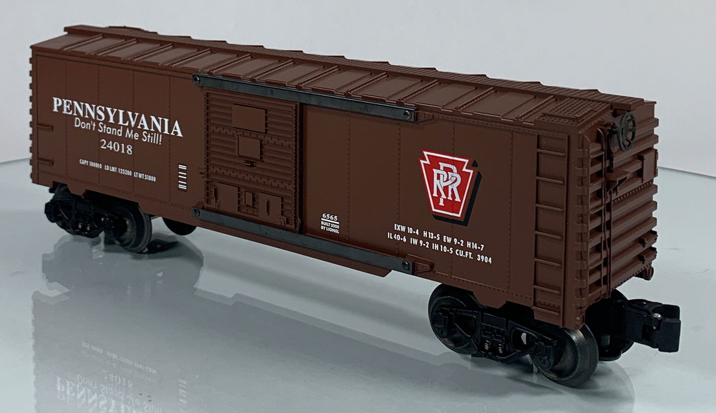 LIONEL • O GAUGE • 2000 Pennsylvania Boxcar 6-29295 • NEW OLD STOCK