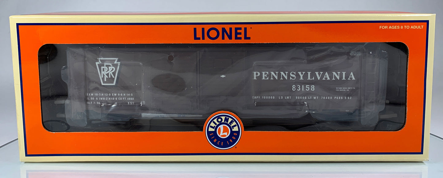 LIONEL • O GAUGE • 2004 Pennsylvania Double Door Boxcar 6-17281 • NEW OLD STOCK