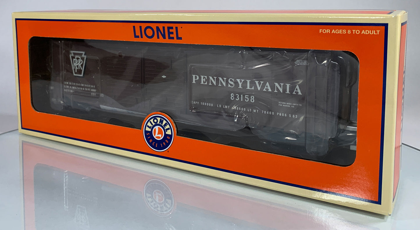 LIONEL • O GAUGE • 2004 Pennsylvania Double Door Boxcar 6-17281 • NEW OLD STOCK