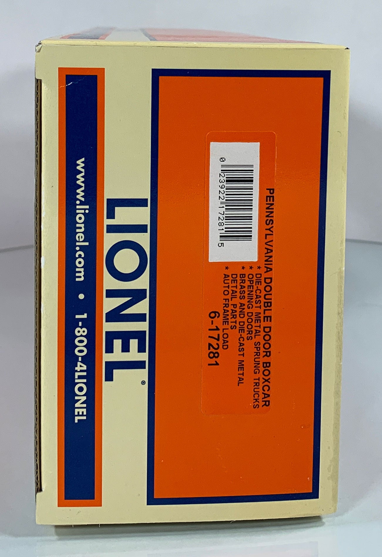 LIONEL • O GAUGE • 2004 Pennsylvania Double Door Boxcar 6-17281 • NEW OLD STOCK