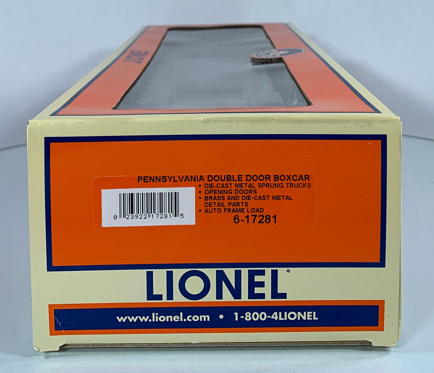 LIONEL • O GAUGE • 2004 Pennsylvania Double Door Boxcar 6-17281 • NEW OLD STOCK