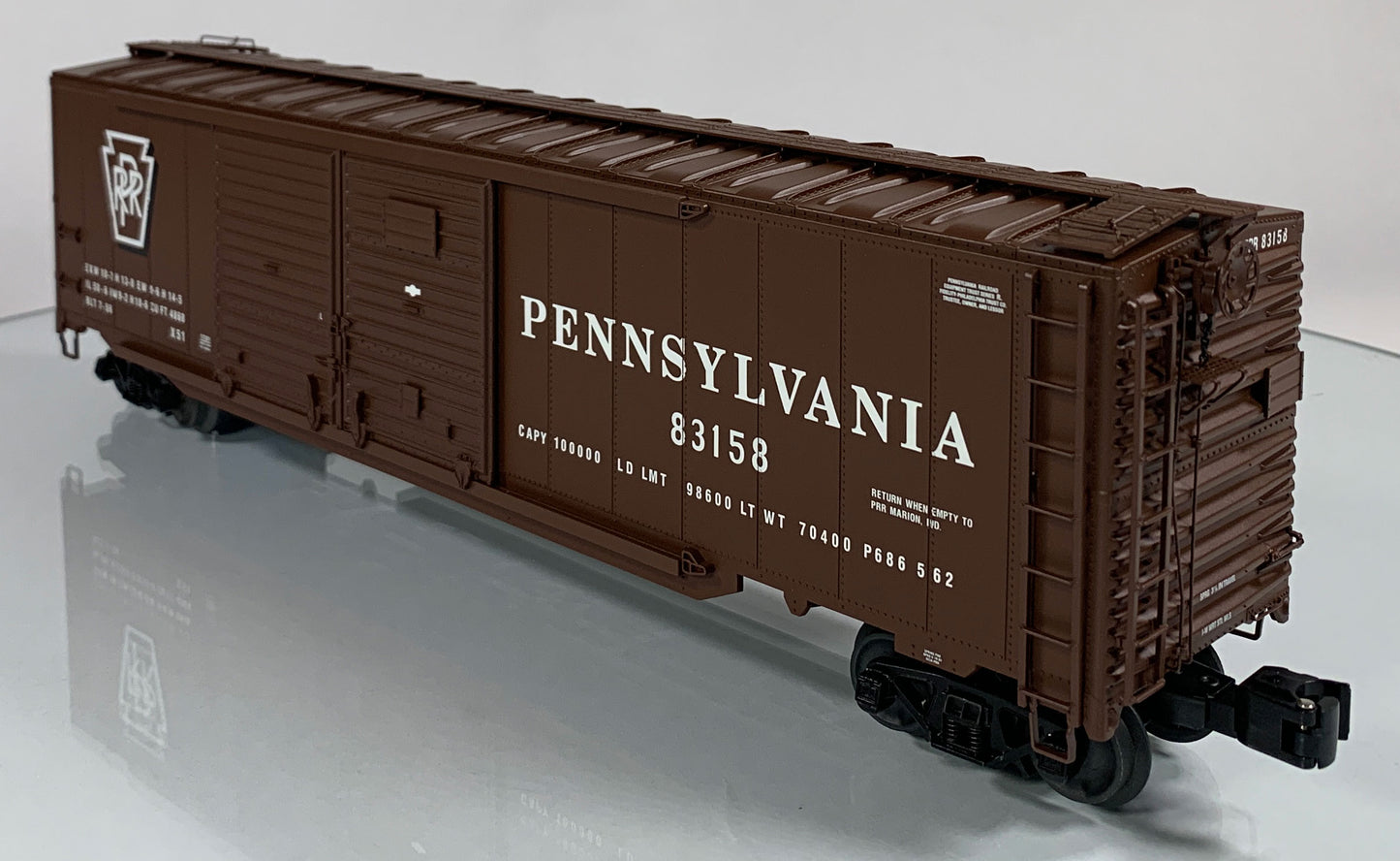 LIONEL • O GAUGE • 2004 Pennsylvania Double Door Boxcar 6-17281 • NEW OLD STOCK
