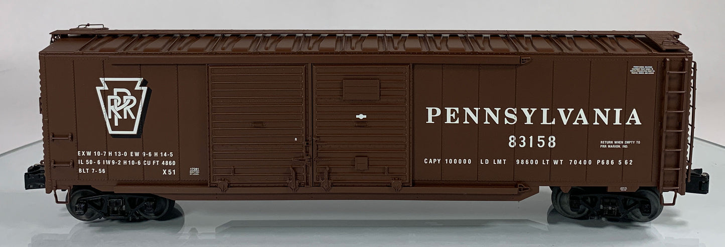 LIONEL • O GAUGE • 2004 Pennsylvania Double Door Boxcar 6-17281 • NEW OLD STOCK