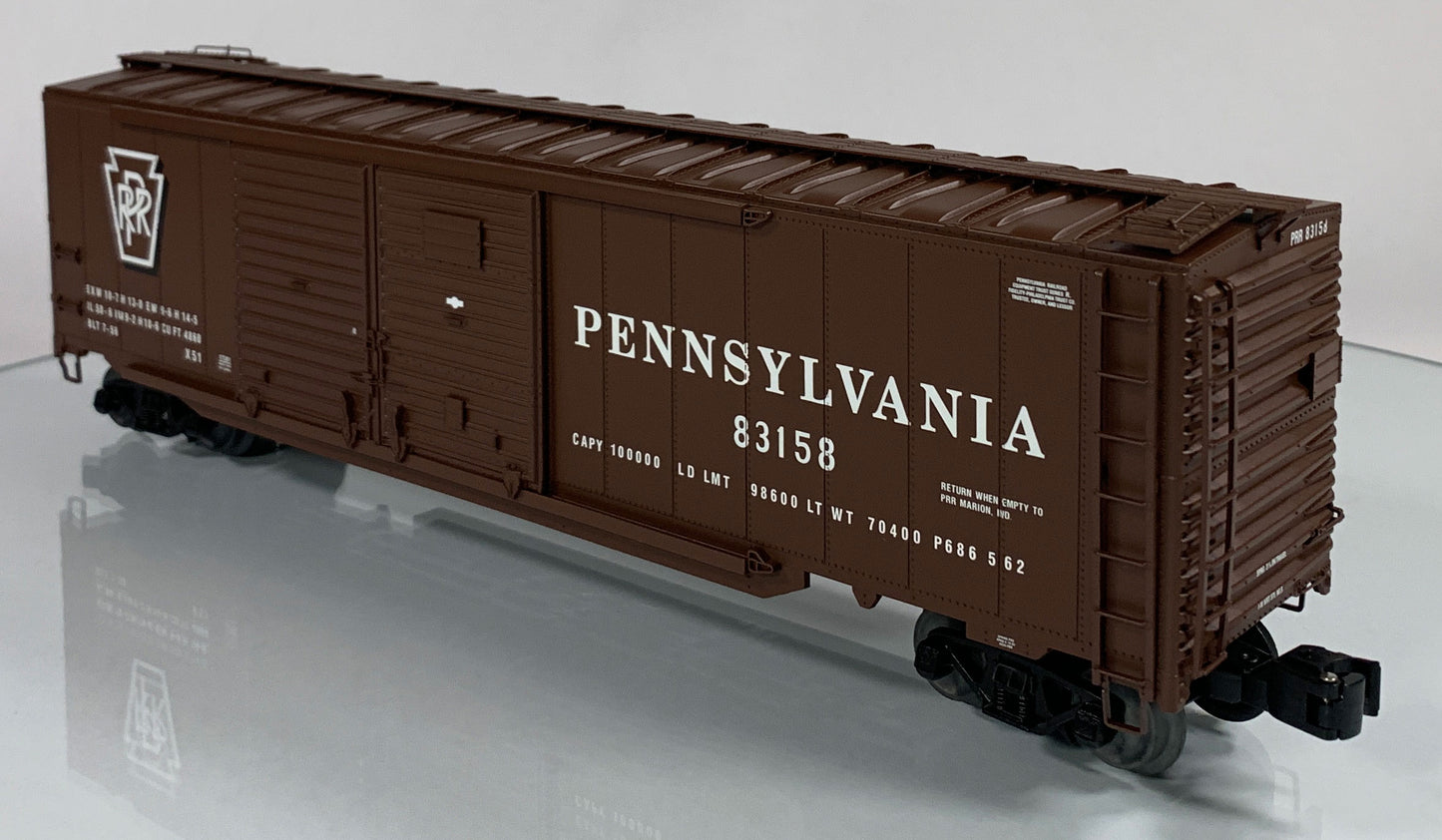LIONEL • O GAUGE • 2004 Pennsylvania Double Door Boxcar 6-17281 • NEW OLD STOCK