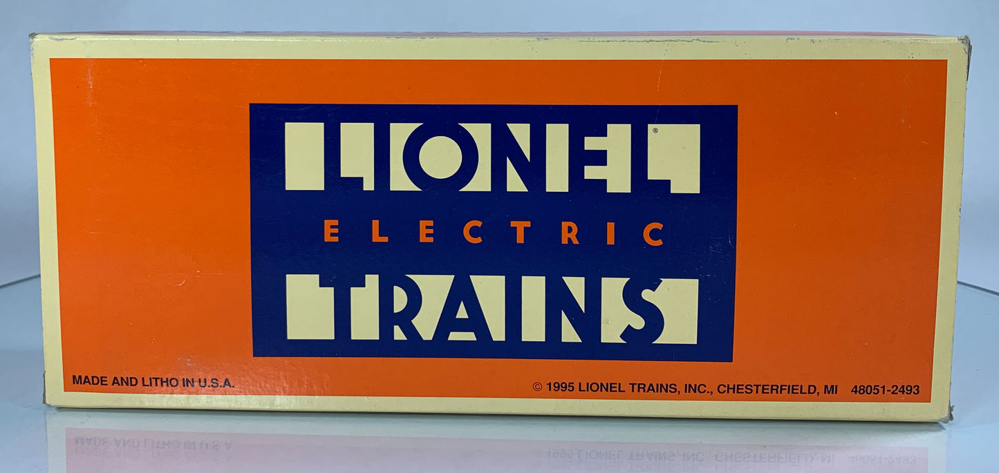 LIONEL • O GAUGE • 1995 Pennsylvania Flatcar w Ertl Grader 6-16934 • NEW OLD STOCK