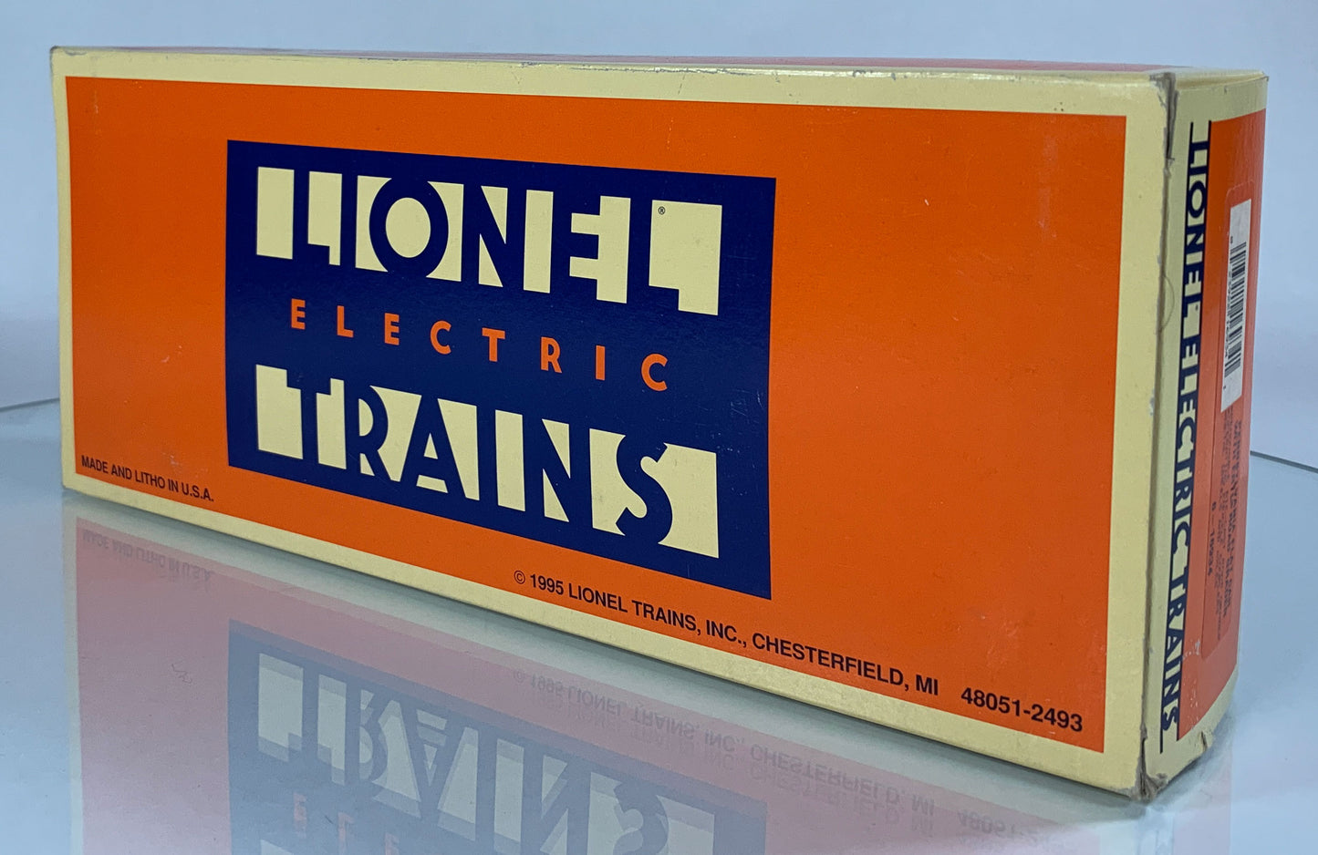 LIONEL • O GAUGE • 1995 Pennsylvania Flatcar w Ertl Grader 6-16934 • NEW OLD STOCK