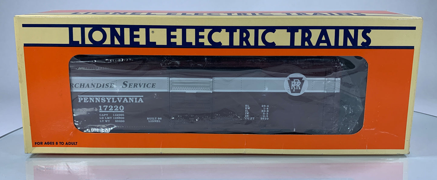 LIONEL • STD O GAUGE • 1996 Pennsylvania Merchandise 6-17220 • NEW OLD STOCK
