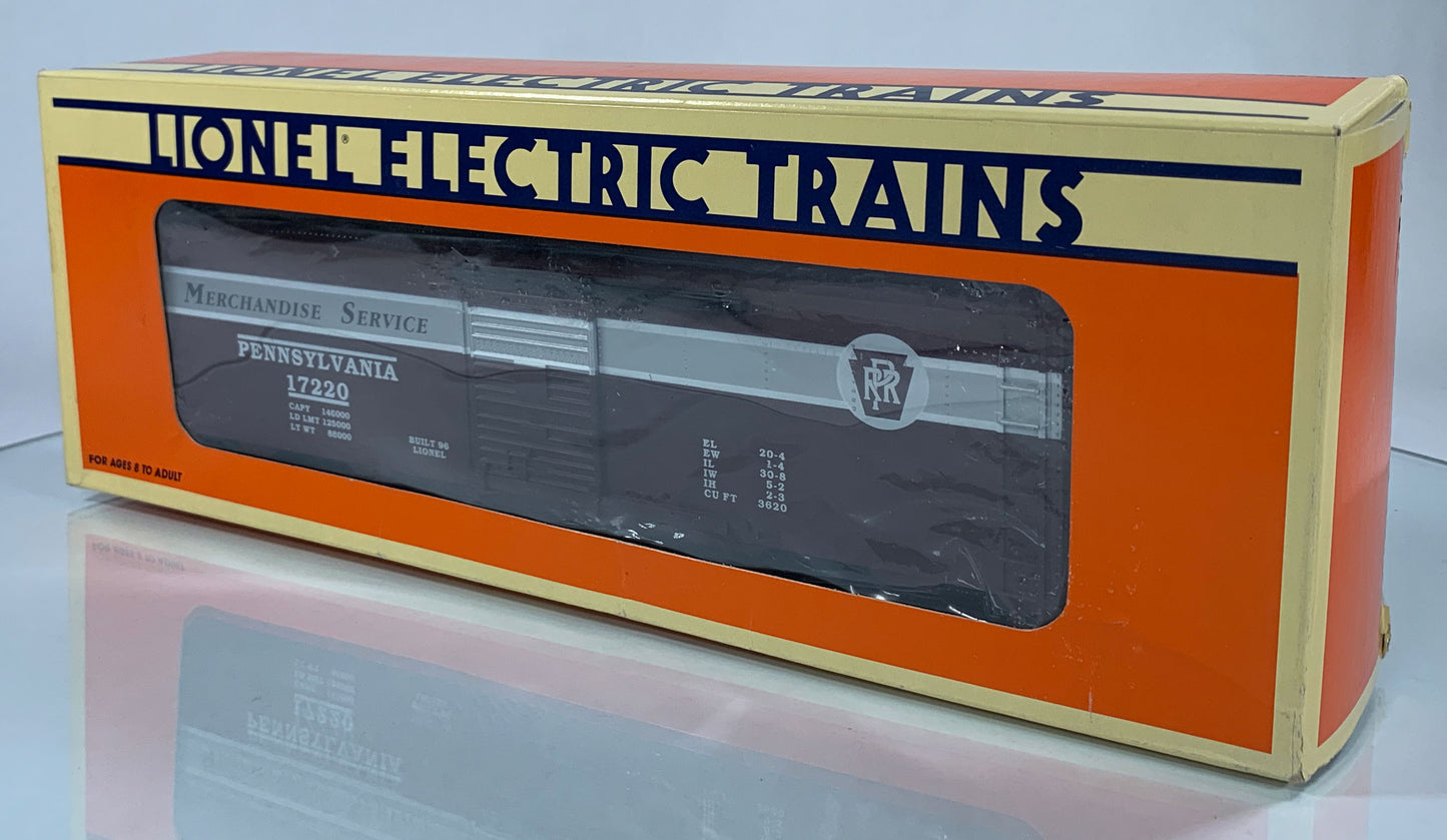 LIONEL • STD O GAUGE • 1996 Pennsylvania Merchandise 6-17220 • NEW OLD STOCK