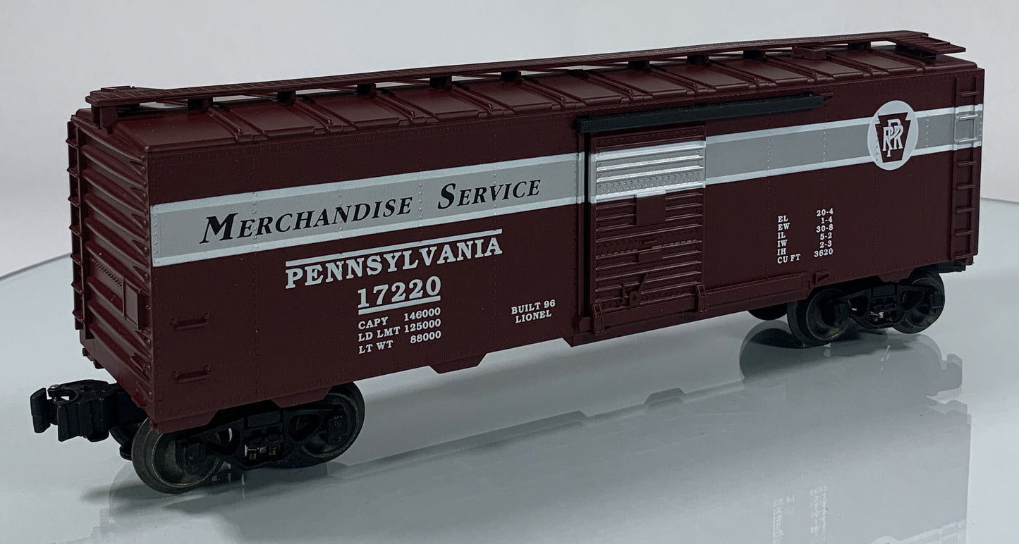 LIONEL • STD O GAUGE • 1996 Pennsylvania Merchandise 6-17220 • NEW OLD STOCK