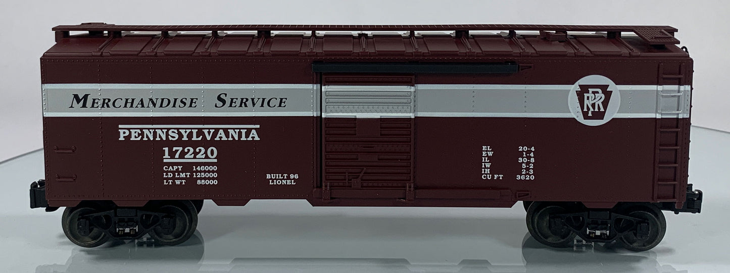 LIONEL • STD O GAUGE • 1996 Pennsylvania Merchandise 6-17220 • NEW OLD STOCK
