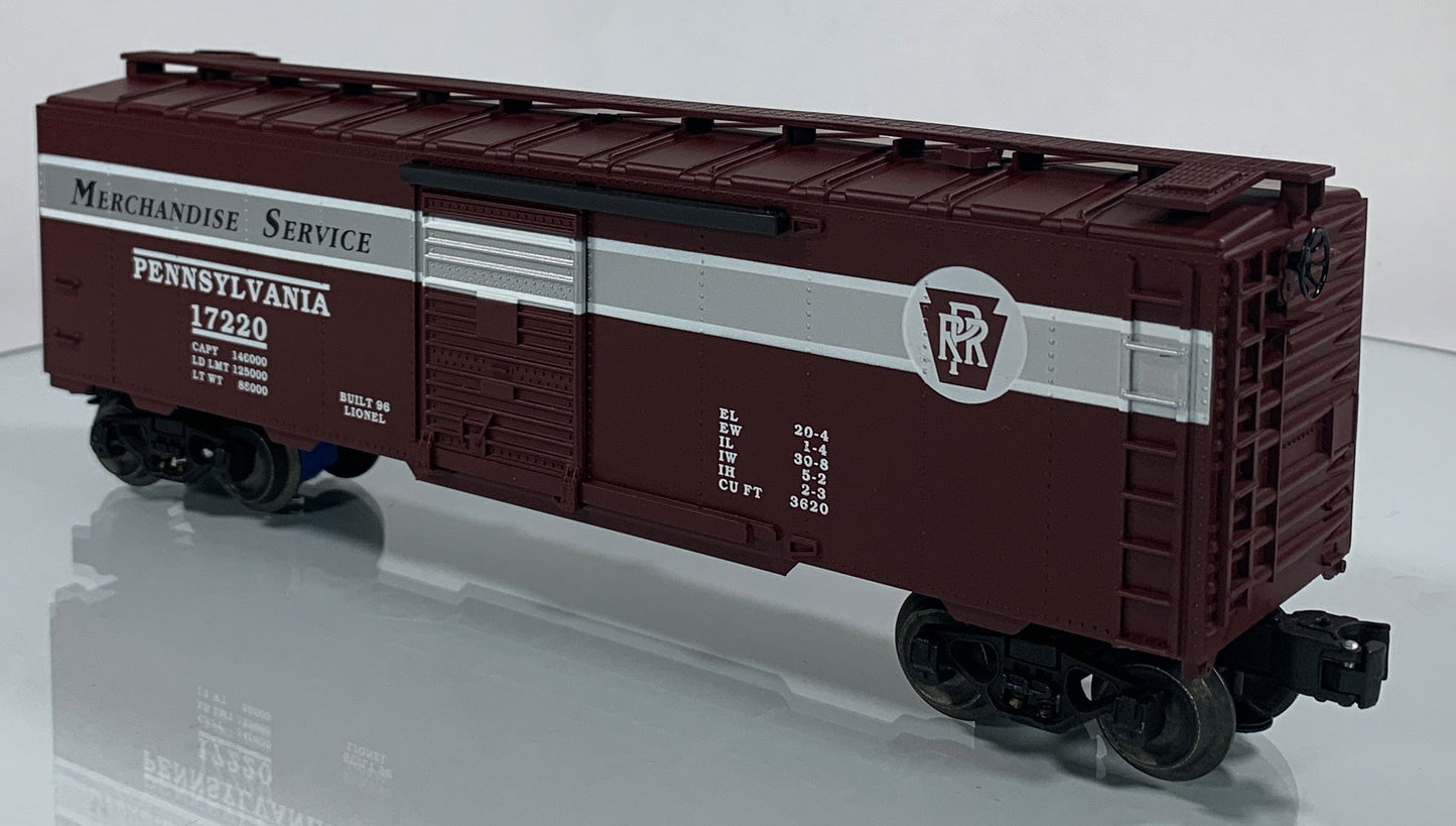 LIONEL • STD O GAUGE • 1996 Pennsylvania Merchandise 6-17220 • NEW OLD STOCK